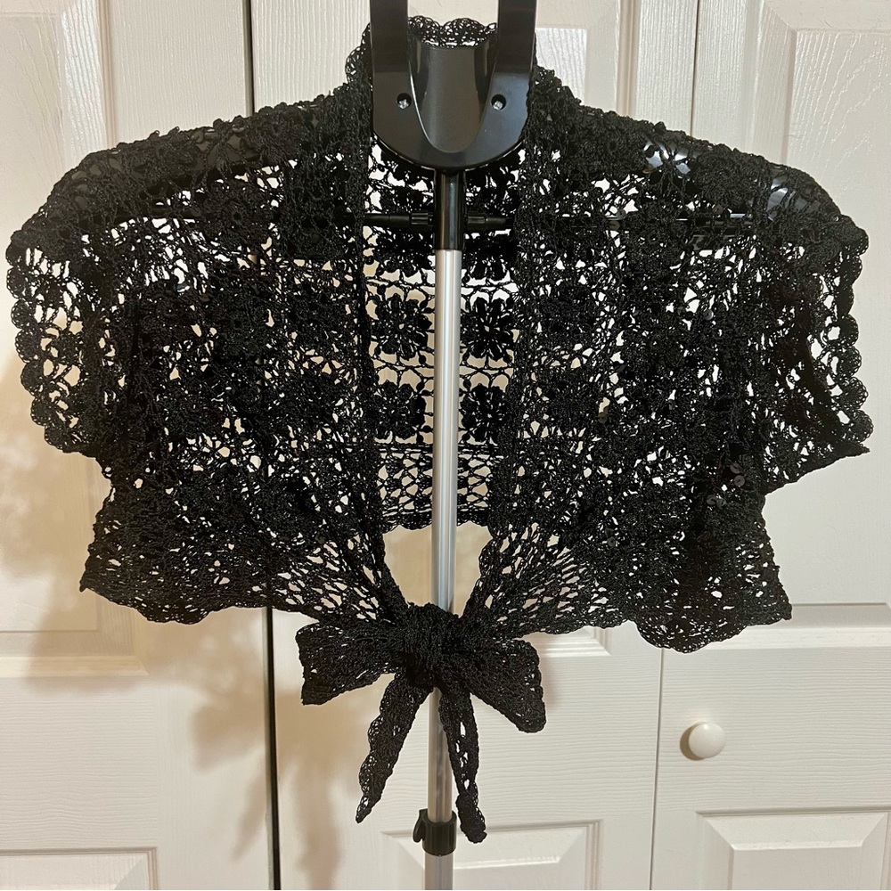 Black Lace Shrug